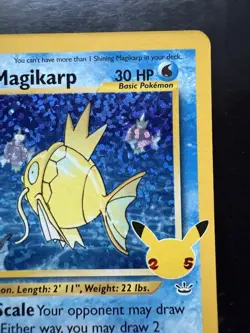 Pokemon Shining Magikarp 66/64 Holo Celebrations Classic Collection (NM) - Image 3