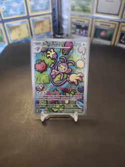 Pokemon TCG Ambipom 107/094 - Illustration Rare IR - Phantasmal Flames NM/M - Image 1