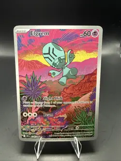 Pokemon TCG Elgyem 120/086 SV: Black Bolt Illustration Rare Near Mint - Image 1