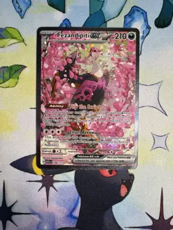Pokemon TCG: Ascended heroes Fezandipiti Ex 288/217 Special Illustration Rare NM - Image 4