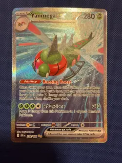 2025 S&V Destined Rivals Yanmega ex Special Illustration Rare Pokemon #228/182 - Image 1