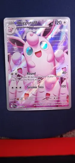 Pokemon - Wigglytuff - 105/094 ME02: Phantasmal Flames - Illustration Rare - NM - Image 1