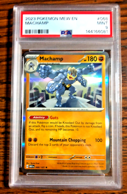 Machamp Holo Rare #068 - PSA MINT 9 - 2023 Scarlet & Violet 151 - Pokemon TCG - Image 4