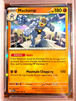 Machamp Holo Rare #068 - PSA MINT 9 - 2023 Scarlet & Violet 151 - Pokemon TCG - Image 5