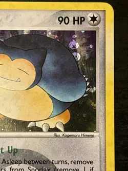 Snorlax Reverse Holo Rare FireRed & LeafGreen Reverse Holo 15/112 Pokemon Nm - Image 3
