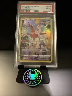 2023 POKEMON SWORD & SHIELD CROWN ZENITH #GG20 FULL ART/LATIAS PSA 8 - Image 1