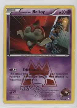 Team Magma's Baltoy Pokemon XY Double Crisis #10 - Image 1