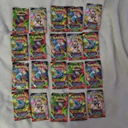 Pokemon Booster Pack Lot 20x English Phantasmal Flames Mega Evolution - Image 1