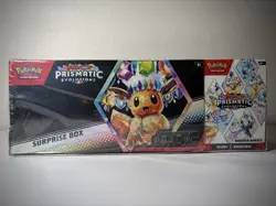 Pokemon Prismatic Evolutions Surprise Box + Booster Bundle - Image 1