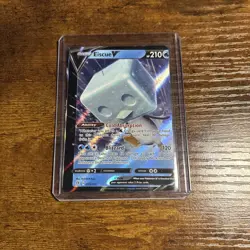 2020 Pokemon Rebel Clash Eiscue V Miscut ERROR Rare Alignment - Image 1
