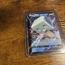 2020 Pokemon Rebel Clash Eiscue V Miscut ERROR Rare Alignment - Image 2