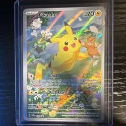 Pokemon Pikachu Promo 088 SVP: Scarlet & Violet Full Art Holo 2024 70 HP - Image 1