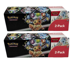 (2) Pokemon Sam's Club Prismatic Evolutions Surprise Box + Booster Bundles - Image 1