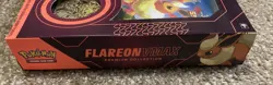Pokemon Eevee Vmax Premium Collection Box Flareon Version, New Factory Sealed! - Image 4