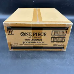 One Piece TCG English OP-08 Two Legends Booster Box Case Sealed - Image 1