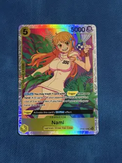 One Piece Two Legends Nami OP08-106 Super Rare SR NM - Image 1