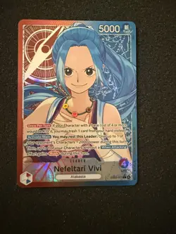Nefeltari Vivi - EB03-001 - Alternative Art Leader - One Piece - English - Image 1