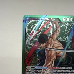 Roronoa Zoro Leader Foil OP12-020 5000 Power Supernovas One Piece CCG - Image 4