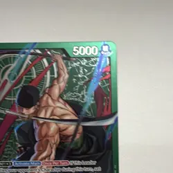 Roronoa Zoro Leader Foil OP12-020 5000 Power Supernovas One Piece CCG - Image 5