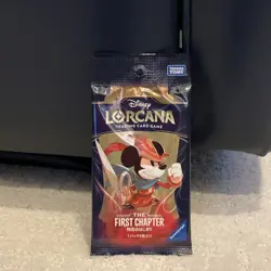 Disney Lorcana The First Chapter Booster Pack Japanese - Image 1