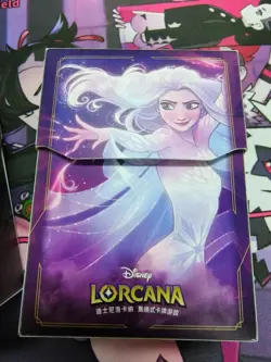 Lot 2 Disney Lorcana The First Chapter Deck Storage Box Mickey Mouse And Elsa - Image 4
