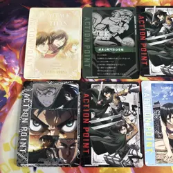 Union Arena - Action Point Cards- 7 Card- Attack on Titan & JJK Nonholo - Image 2