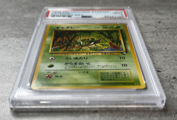 Pokemon Card Japanese Caterpie PSA 9 Mint, Red/Green Gift Set #10, 1998 (1) - Image 3