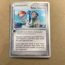Holon Scientist 97/113 Pokemon 2007 World Championship TCG Card A-43 - Image 1