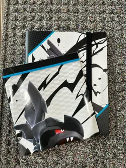 Pokemon TCG Card BLACK BOLT Binder - EMPTY BINDER and POSTER - NEW - Image 1