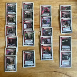 1994 Star Trek TNG Customizable Card Game Lot White Border Data Worf Dr. Crusher - Image 5