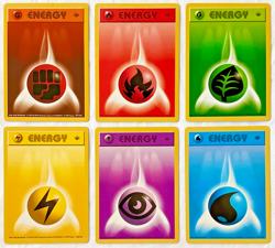 Pokemon 1st EDITION SHADOWLESS Energy Cards #97-102 - 6 Card Lot - NM to Mint! - Image 1