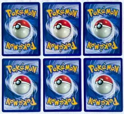 Pokemon 1st EDITION SHADOWLESS Energy Cards #97-102 - 6 Card Lot - NM to Mint! - Image 2
