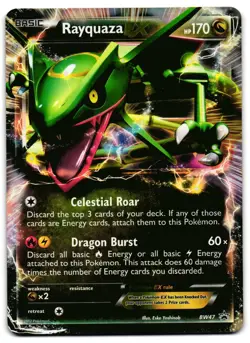 Rayquaza EX BW47 - BW Black Star Promos Promo Pokemon TCG - HP Card - Image 1
