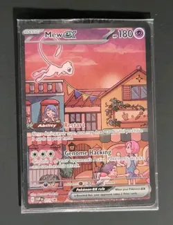 Mew ex 053 Sv: Scarlet & Violet Promo Cards Holo Sealed, Brand New - Image 1