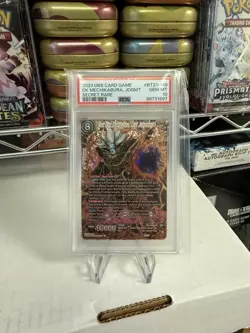 Dark King Mechikabura Last Judgement TCG Dragon Ball Super Card BT21-149 PSA 10 - Image 1