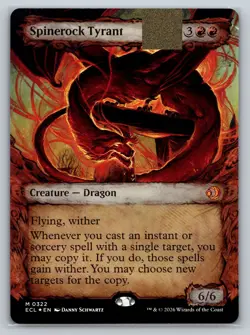 Spinerock Tyrant Borderless Foil - Lorwyn Eclipsed - Image 1