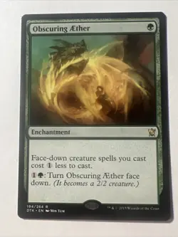 MTG Obscuring Aether Dragons of Tarkir 194/264 Regular Rare - Image 1