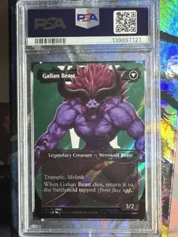 Vincent Valentine PSA 10 (Borderless) (Surge Foil) MTG Final Fantasy - Image 2