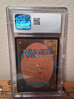 1996 Magic The Gathering Mirage Worldly Tutor Graded CGC 8.5 - Image 4