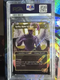 Kefka, Court Mage PSA 10 (Borderless) (Surge Foil) MTG Final Fantasy - Image 2