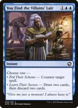 You Find the Villains' Lair Adventures in the Forgotten Realms MTG NM - Image 1