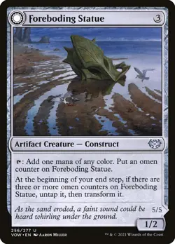 Foreboding Statue // Forsaken Thresher Innistrad: Crimson Vow MTG NM - Image 1
