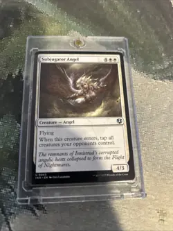 MTG Subjugator Angel - Innistrad Remastered (INR) #43 Magic the Gathering - Image 4