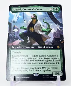 MTG • LIZARD CONNORS'S CURSE 0265 Extended Art Rare • Spider-Man Magic M/NM - Image 1