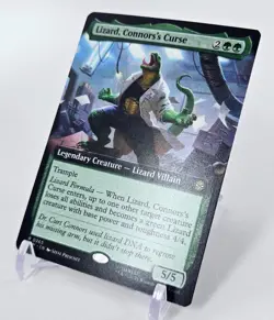 MTG • LIZARD CONNORS'S CURSE 0265 Extended Art Rare • Spider-Man Magic M/NM - Image 2