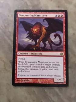 Conquering Manticore Duel Decks: Heroes vs. Monsters Regular - Image 1