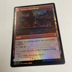 MTG - Valakut Awakening \ Valakut Stoneforge - Instant \ Land - ZNR #174 -FOIL - Image 2
