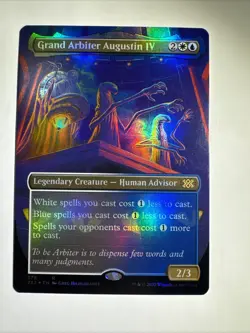 Grand Arbiter Augustin IV (Borderless) Double Masters 2022 Foil - Image 1