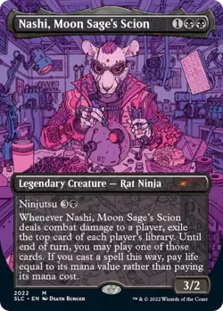 Nashi, Moon Sage's Scion - Secret Lair Countdown Kit Magic The Gathering MTG - Image 1