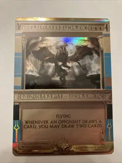 Consecrated Sphinx Magic The Gathering Masterpiece Series: Amonkhet Invocations - Image 1